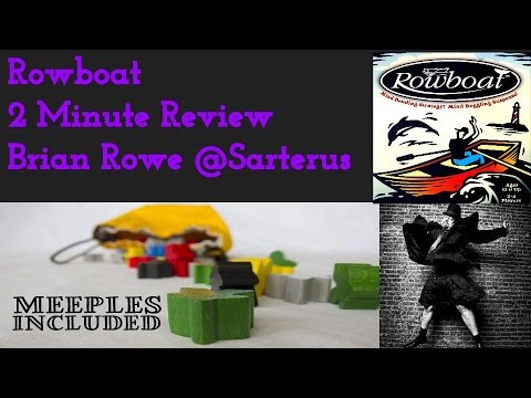 Hidden Gem Trick Taking Game Rowboat- 2 Minute Review 