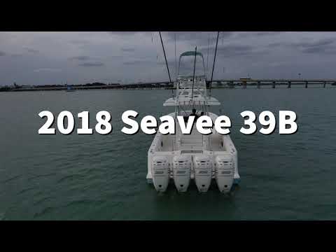 39 Seavee B 2019 with quad 350 extended warranty Mercury Verados