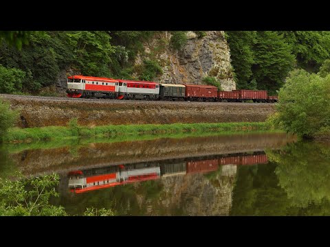 Krajinou horního Posázaví se zamračenými, 21.5.2022