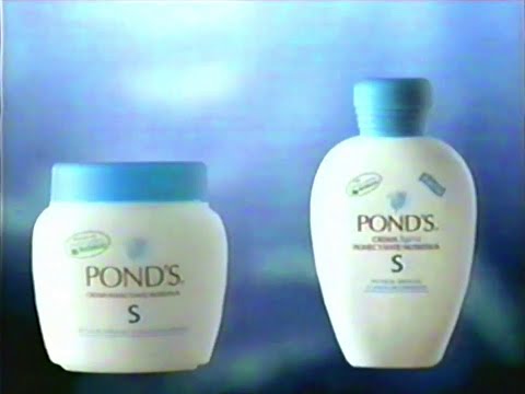 Pond's Crema S con Humectantes Botánicos / Crema Ligera 30s Mexico, 2001