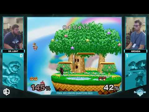 PH3 - Dr. Light (ICs) vs. Arcadia (Marth) - SSBM Pool D3 LQF - Smash Melee