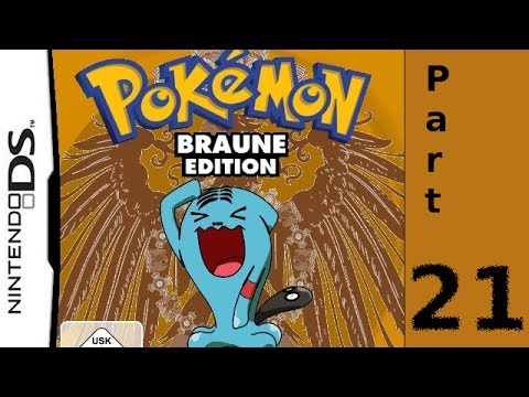 SPAZIERGANG - Pokemon Braun #21 rom hack - lets play - deutsch german