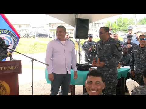 Prime Minister Briceno Commends Belize Coast Guard at Christmas Luncheon