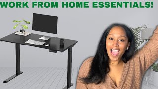 Office Furniture| Best Budget Work From Home Standing Desk | FLEXISPOT