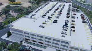 University California of Riverside - New Parking Garage 3D Visualization