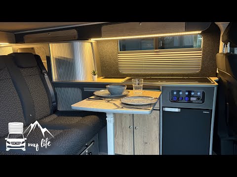 Mercedes Salty Blue Premium Campervan compared with the Mercedes Marco Polo