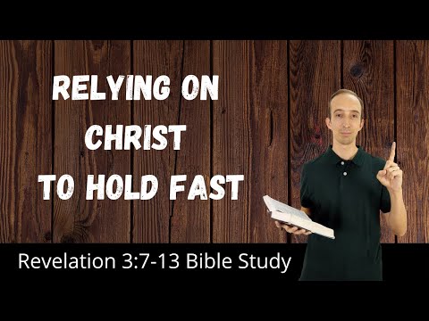 Revelation 3:7-13 Bible Study - Letter To The Church Of Philadelphia