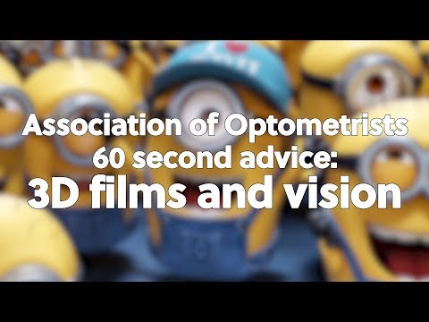 60 second advice: 3D films and children's vision