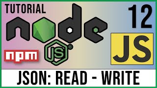 Escritura y Lectura de Datos en Formato JSON (JavaScript Object Notation) ✅ | Curso Node.js # 12