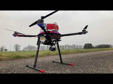 Jugend forscht 2021 Projekt Trilix-AED-Drohne