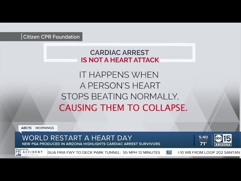 New PSA produced in AZ highlights cardiac arrest survivors