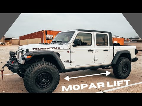 Jeep Truck with Mopar Lift and 37 Inch Trail Grapplers