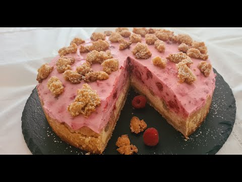 Himbeer Stachelbeer Torte mit Streusel im Roggli   (VEMMiNA)