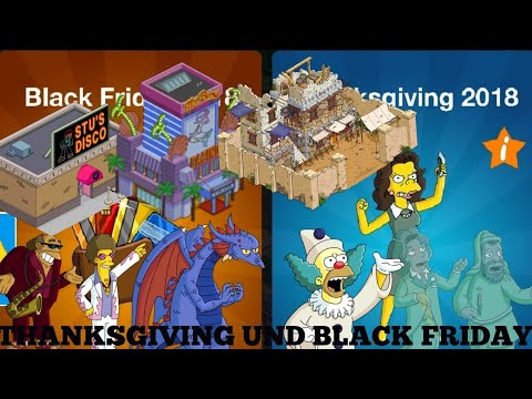 Simpsons Springfield Black Friday und Thanksgiving #1