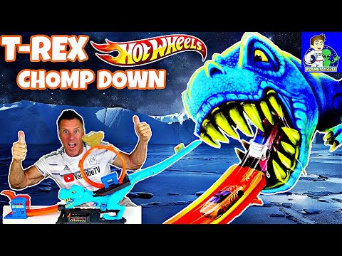 Hot Wheels new 2023 T-Rex Chomp Down