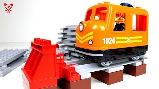 Trains video | Lego duplo cargo train 10875 toys review