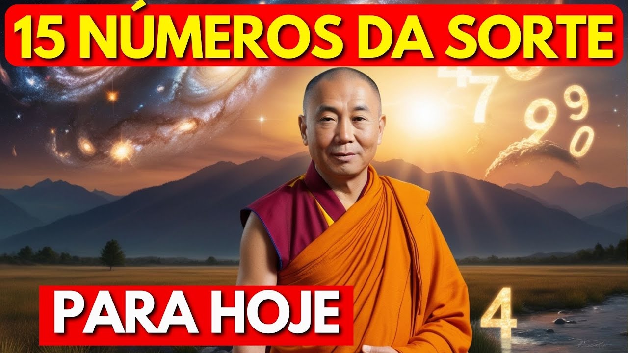 Os 15 NÚMEROS DE SORTE que vão mudar sua VIDA para sempre!