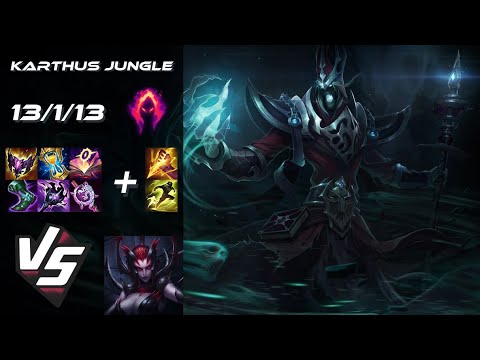 JUNGLE Karthus vs Elise - NA Challenger Patch 25.S2.7