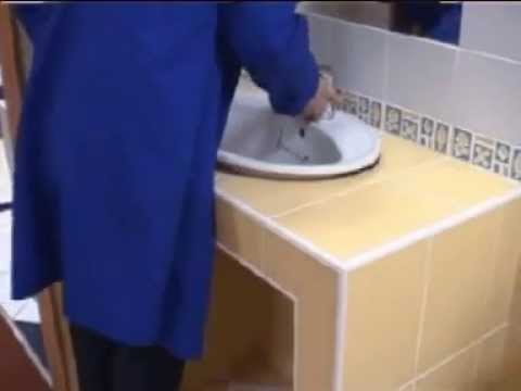 comment poser vasque