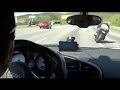 Audi R8 vs Kawasaki Ninja and Suzuki