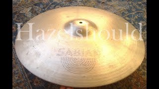 Video thumbnail for Sabian AA Extra Heavy 22" Ride 3984 gs by Hazelshould Drums & Cymbals