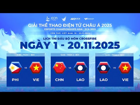 🔴ESPORTS CHAMPIONSHIP ASIA | Vòng bảng - Ngày 20/11