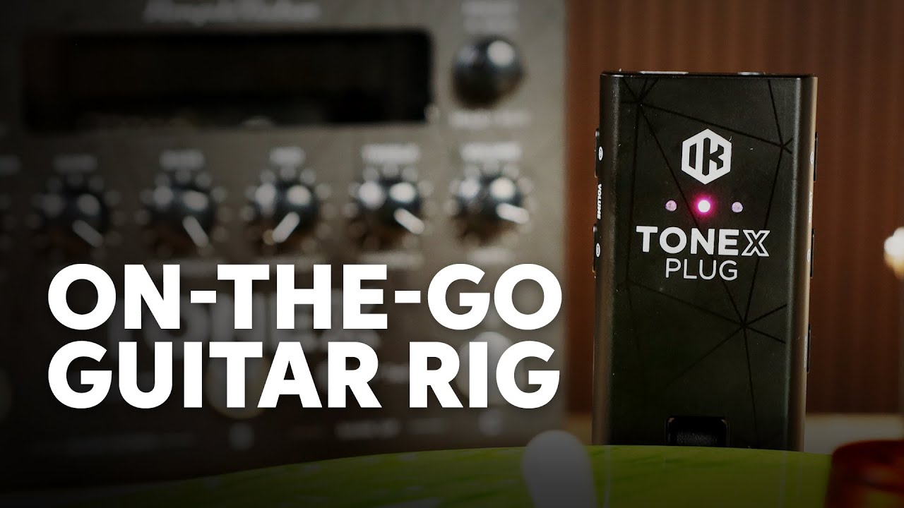 IK Multimedia TONEX Plug Headphone Amplifier Demo - YouTube