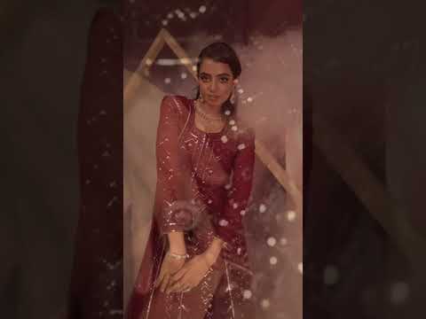 Fiona Shaheen Real Gorgette Wholesale Gown With Dupatta Catalog – product video thumbnail