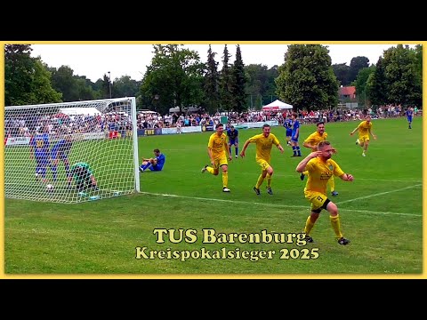 14. Juni 2025: Krombacher Kreispokal Finale TUS Barenburg - TSV Wetschen II 2:0 HISTORY