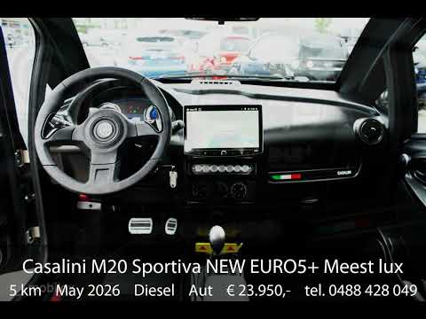 Thumbnail for Casalini M20 Sportiva NEW EURO5+ Meest luxe Minicar 2jr gar by Casalini