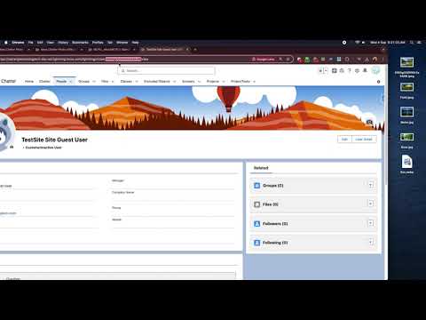 Salesforce Mass Chatter Photo Utility Demo