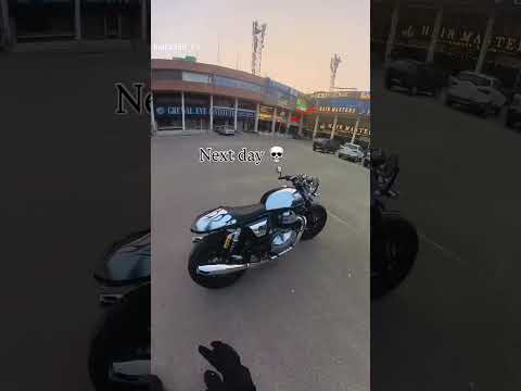 First day with the GT650 ✅ Next day☠️with all the mods I planned even before buying the bike #gt650