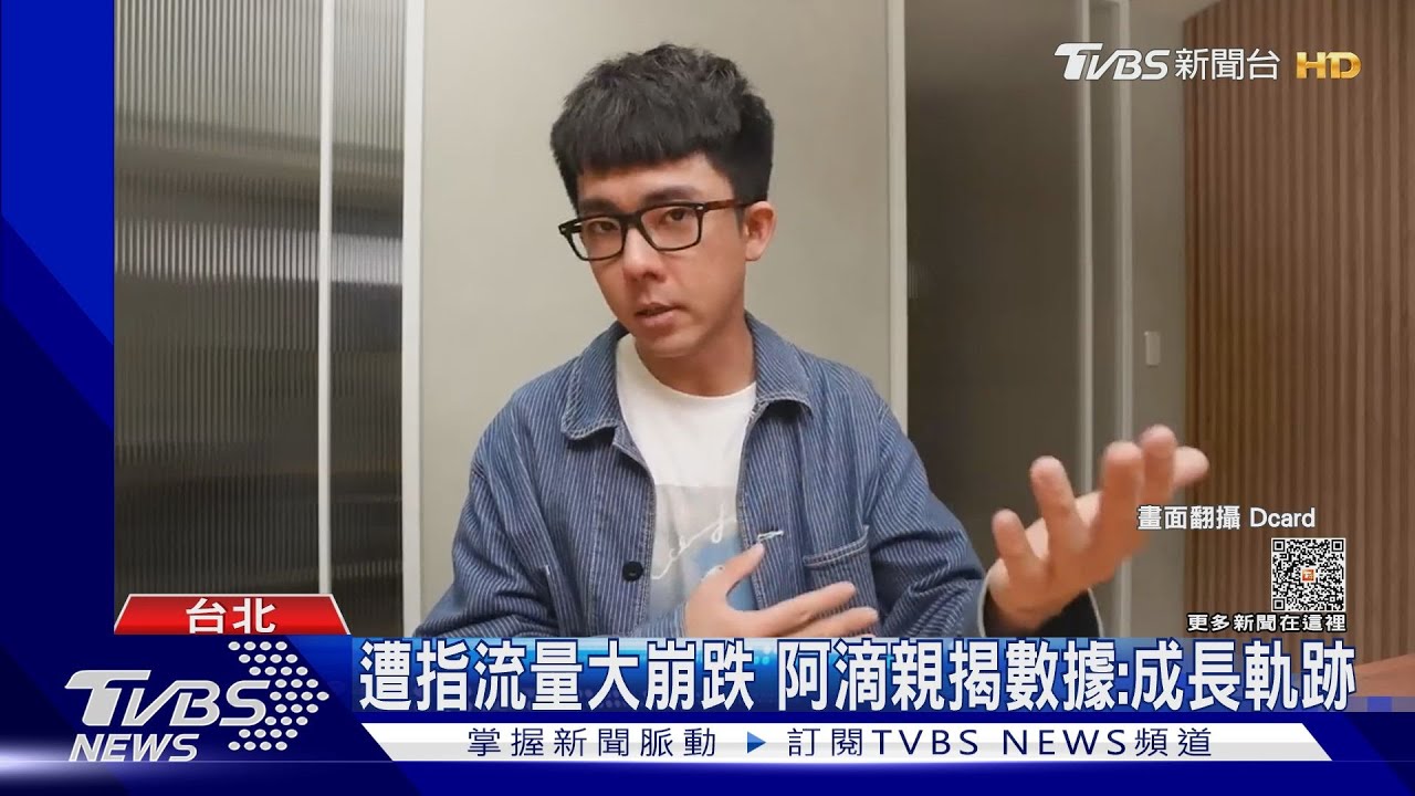 被指流量大崩跌！阿滴親揭數據：較同期增35％　釣Joeman自嘲