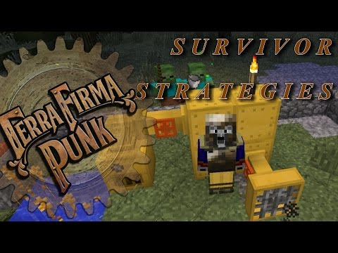 TerraFirmaPunk Survivor Strategies: S1E11 - Starting Steam Power
