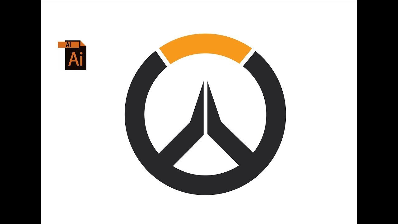 Illustrator quick design - Overwatch logo in illustrator
