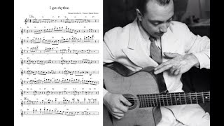 Django Reinhardt - I Got Rhythm Transcription