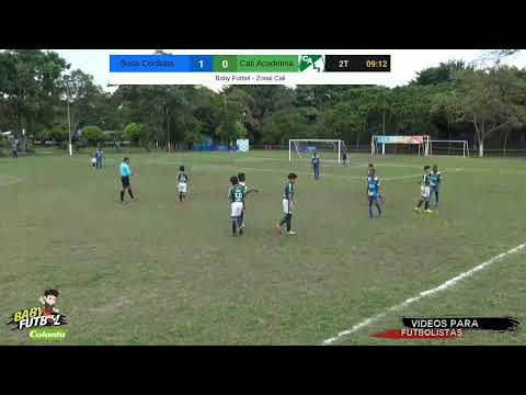 Boca Cordoba vs Cali Academia (B)... Baby Futbol - Zonal Cali