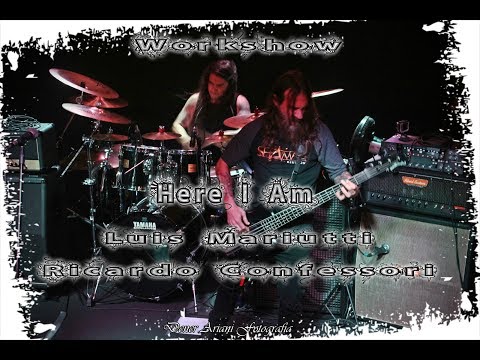 Workshow Luis Mariutti e Ricardo Confessori Shaman''Here I am'' feat. Dan VAsc