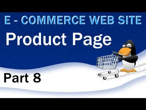 1 E Commerce Website PHP Tutorial Setting Up the Pages Layout and Templates
