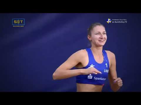 Iryna and Inna Makhno Interview - Ukranian Beach Volleyball Girls Munich 2022