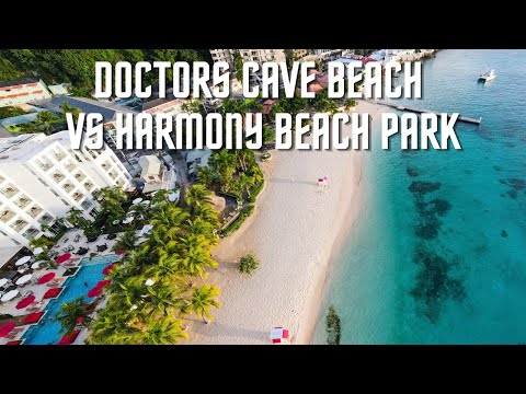 BEACHES IN MONTEGO BAY|| DOCTORS CAVE BEACH vs HARMONY BEACH PARK || TOUR & REVIEW