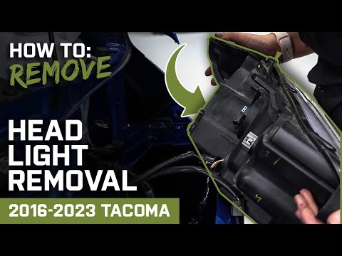 How to Remove Stock Head Light | 2016-2023 Tacoma
