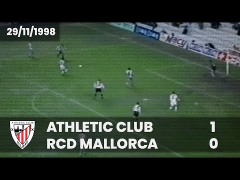 ⚽️ [Liga 98/99] J12 I Athletic Club 1- RCD Mallorca 0 I LABURPENA