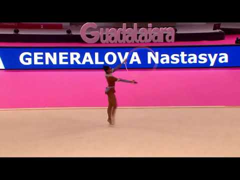 Nastasya Generalova hoop AA wc Guadalajara 2019