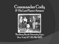 【TLRMC009】 Commander Cody & His Lost Planet Airmen  03/09/1975