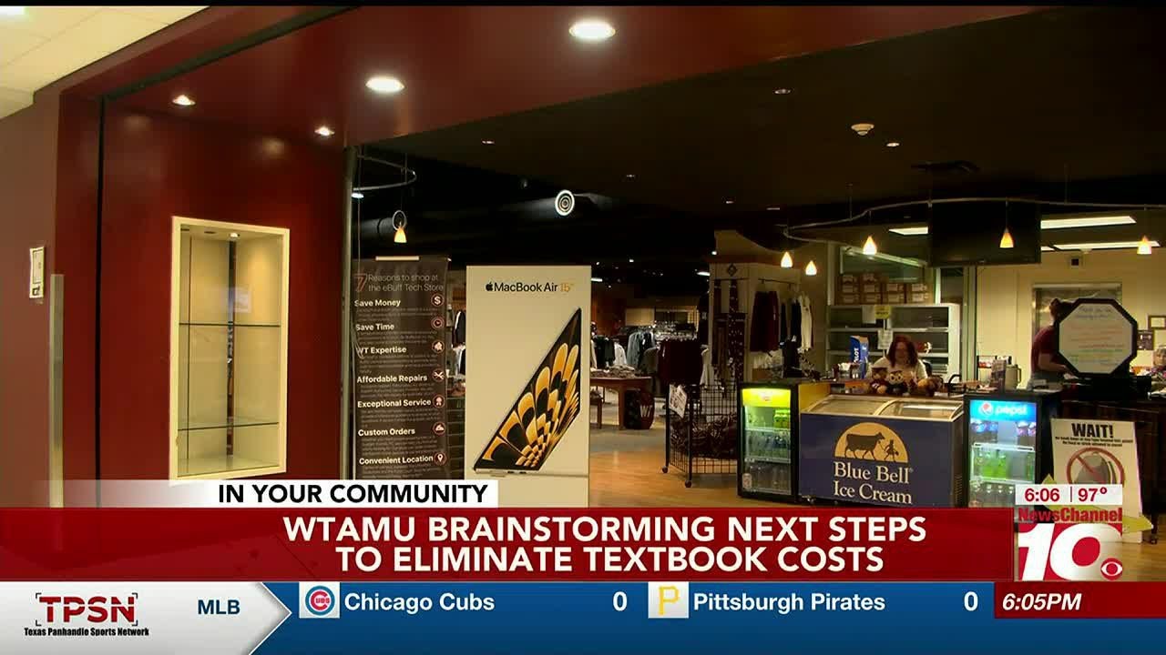 ‘We have some time’: WTAMU brainstorming next steps to eliminate textbook costs next fall