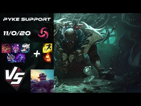 SUPPORT Pyke vs Braum - EU Grandmaster Patch 14.9