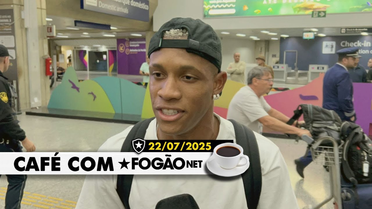 LIVE Café com FogãoNET | Danilo chega ao Rio para se apresentar ao Botafogo; clube enxuga elenco