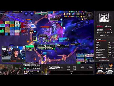 Method - World Third Mythic Scalecommander Sarkareth Kill - HD ORIGINAL CLIP