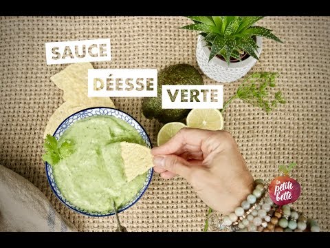 🥑 SAUCE VINAIGRETTE DÉESSE VERTE (Green Goddess) 🥑 À L'AVOCAT 🥗🥑 tuto